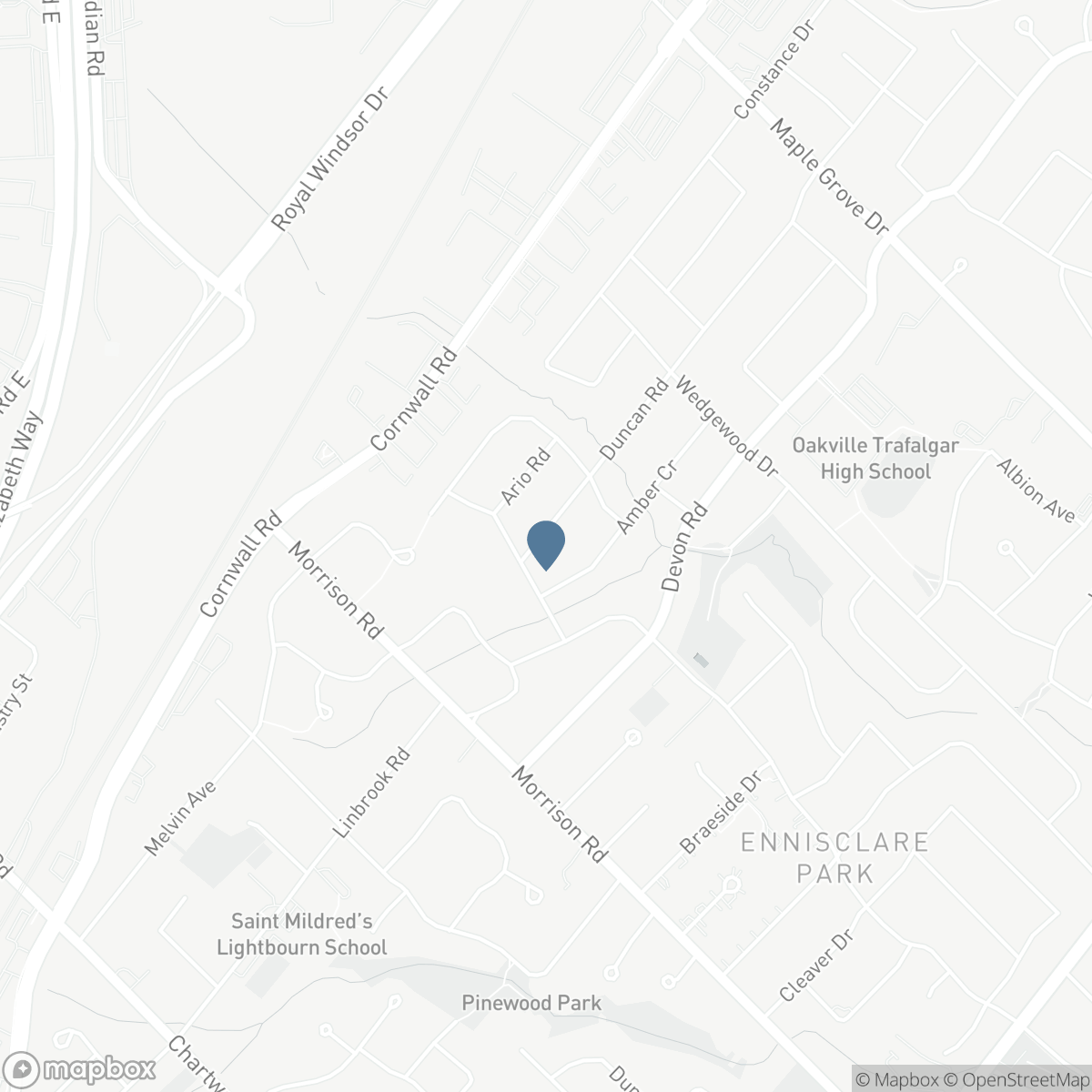 1310 DUNCAN ROAD, Oakville, Ontario L6J 2P8